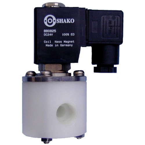 Shako PTFE Acid & Alkali 2/2 Way Solenoid Valve