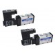 Shako 5/2 External Pilot Solenoid Valve PU520A